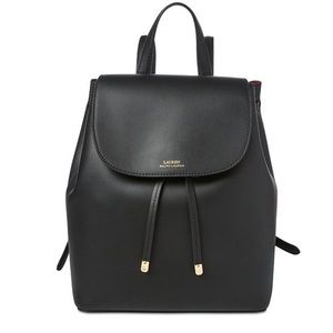 Lauren Ralph Lauren Dryden Flap Leather ba…